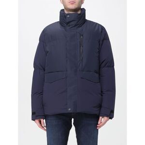 After Label Jacket Men Blue